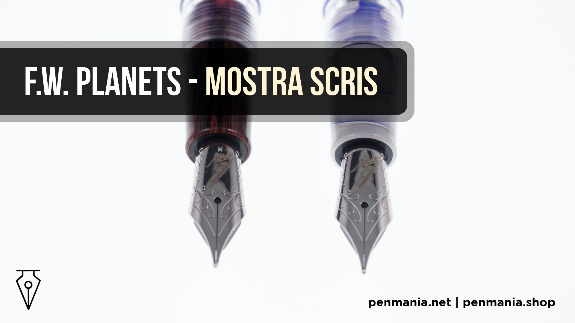 Coperta Video Mostra Scris Stilou Fine Writing Planets Penmania Shop