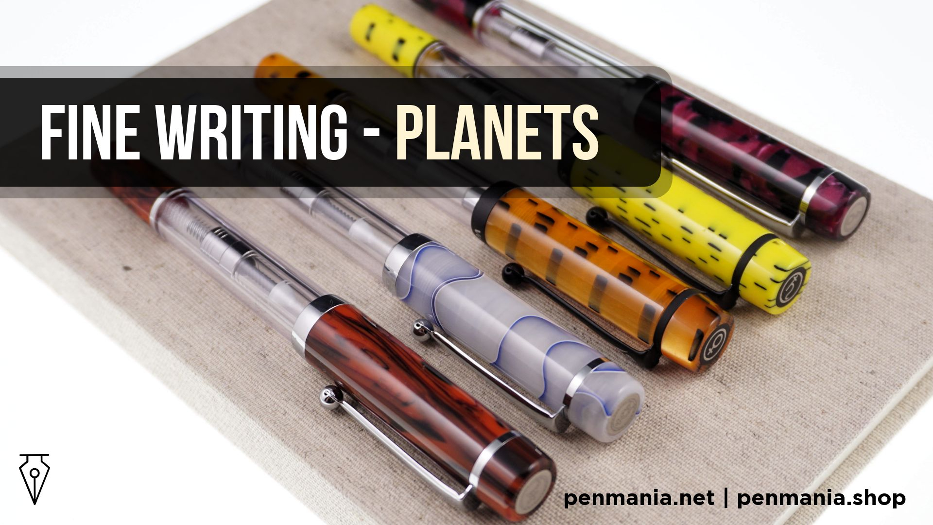 Coperta Video Recenzie Stilou Fine Writing Planets Penmania Shop