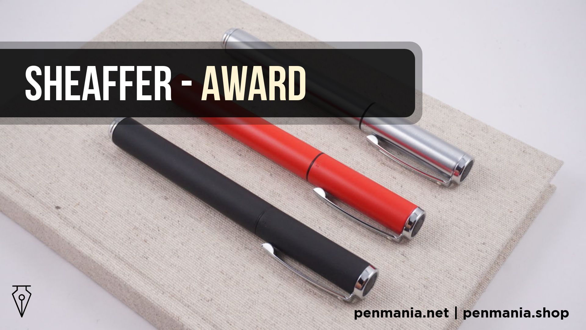 Coperta Video Stilou Sheaffer Award Recenzie Video Penmania Shop