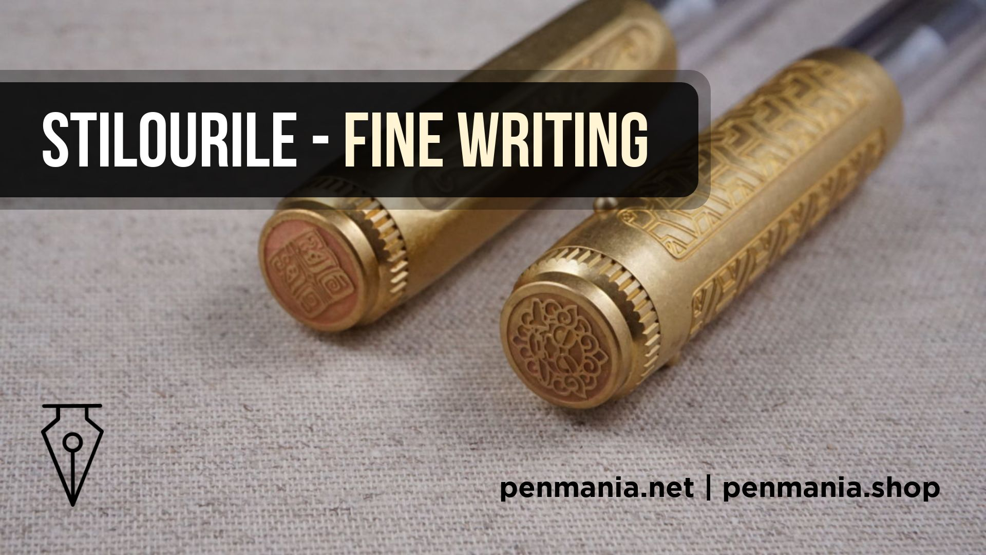 Coperta Video Lansare Stilouri Fine Writing Penmania Shop